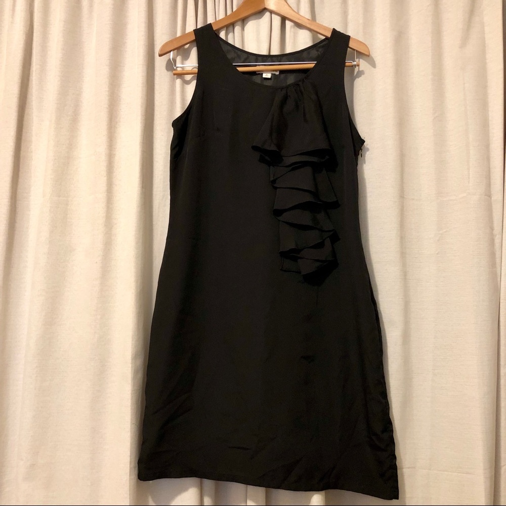Marina Ruffle Shift Dress